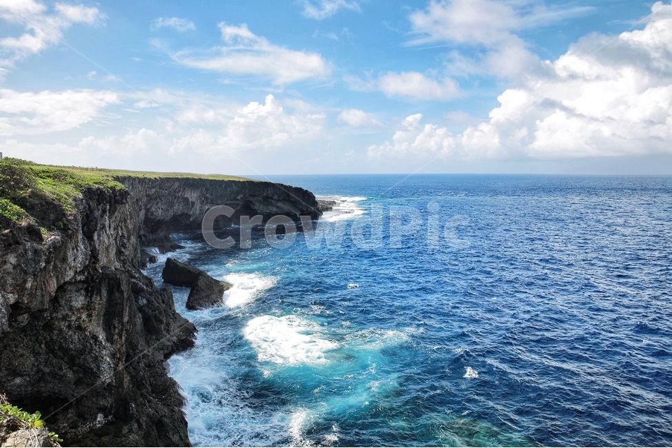 사이판,만세절벽,바다,구름,자연풍경,맑음,모래사장,saipan,island,바다전경,푸르름,파도,절벽,자연,풍경,nature,landscape,해외,외국,세계,foreign,oversea,world,세계자연풍경,해외자연풍경,외국자연풍경,world nature landscape,outdoors,옥외,cliff,낭떠러지,promontory,곶