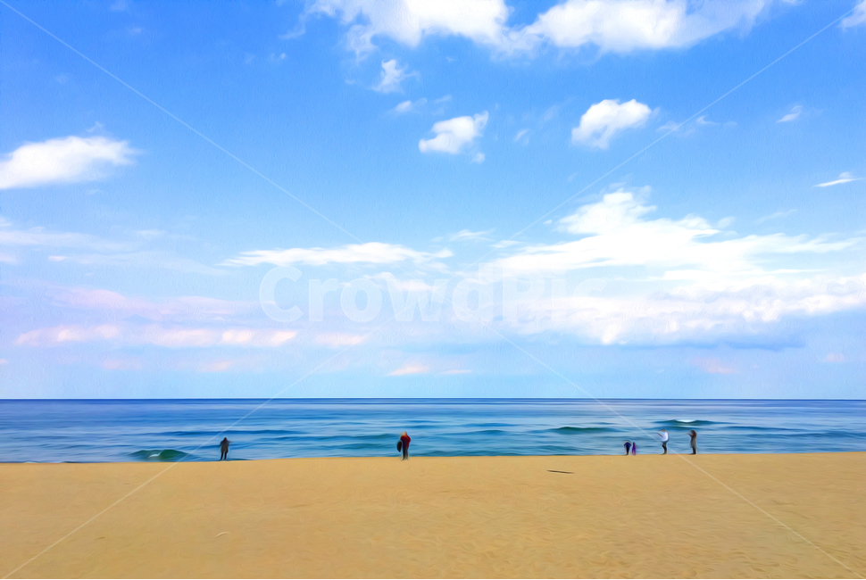바다,푸른하늘,모래,그림,동해,해변,바다,beach,sea