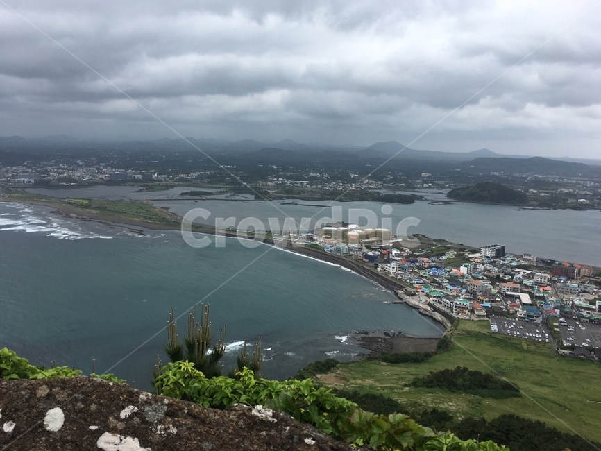 제주도,성산일출봉,풍경,자연,정상