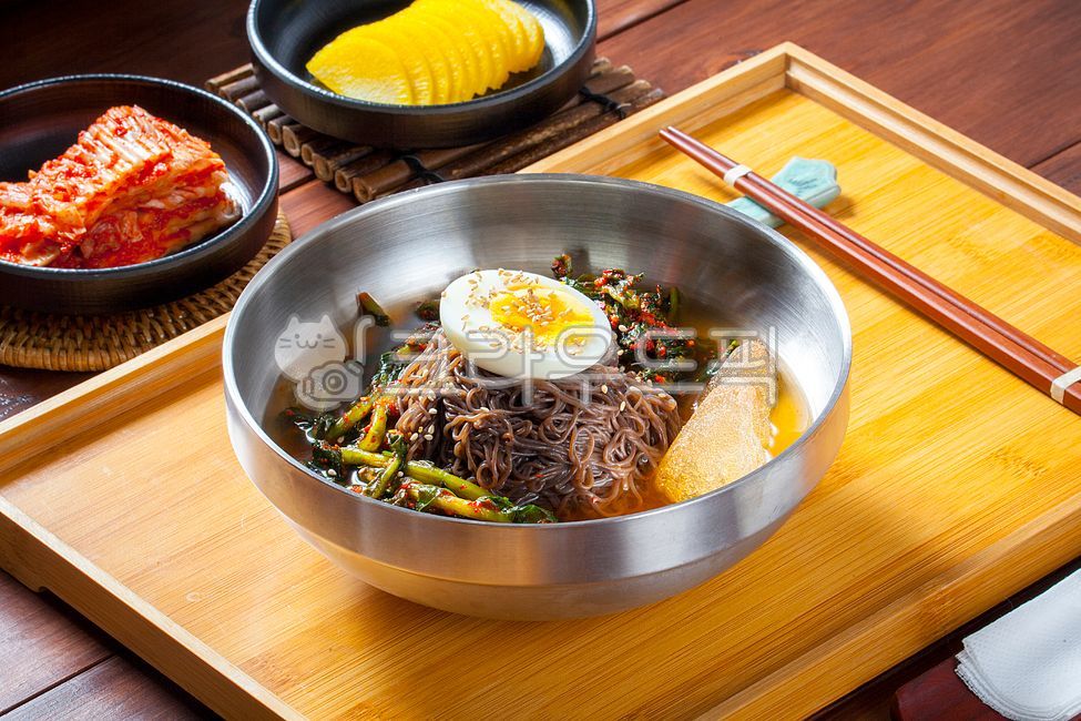 lunch,mulnaengmyeon,traditional cuisine,mixed noodles,pickled radish,radish mixed noodles,Young radish cold noodles,summer food,seasonal food,cold noodles,beenaeng,Korean food,radish bibim naengmyeon,Korean restaurant,young radish noodles,eggs,delicacies,