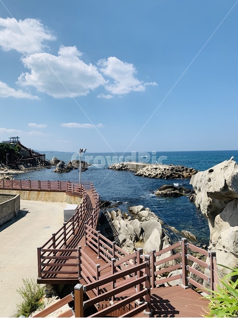 푸른바다,예쁜바다,동해바다,산책길,예쁜구름