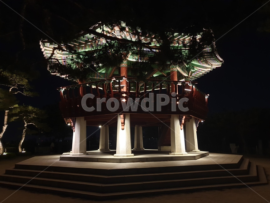 팔각정,응봉산팔각정,데이트코스,응봉산,서울,야경,밤,풍경,nightscape,night,landscape,한국전통,한국문화,korean traditional,korean culture,건축물,건물외관,exterior,building,structure,architecture,construction,건물