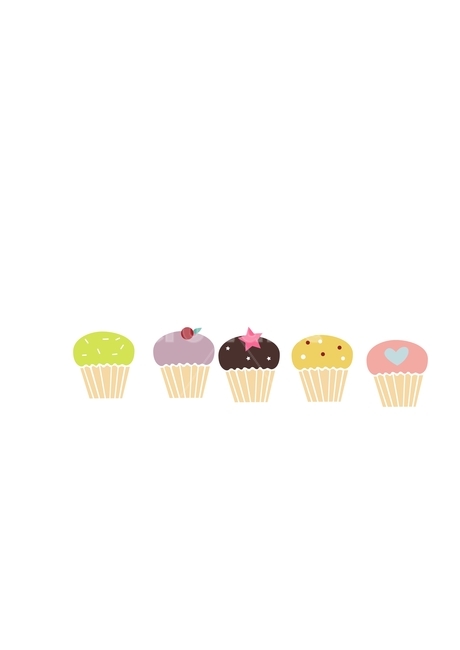 컵케잌,케이크,디저트,달콤한,빵,그래픽,일러스트레이션,graphic,illustration