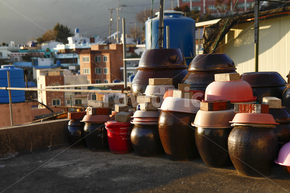 장독대,옥상,된장독,장독,고추장,간장,한국전통,한국문화,korean traditional,korean culture