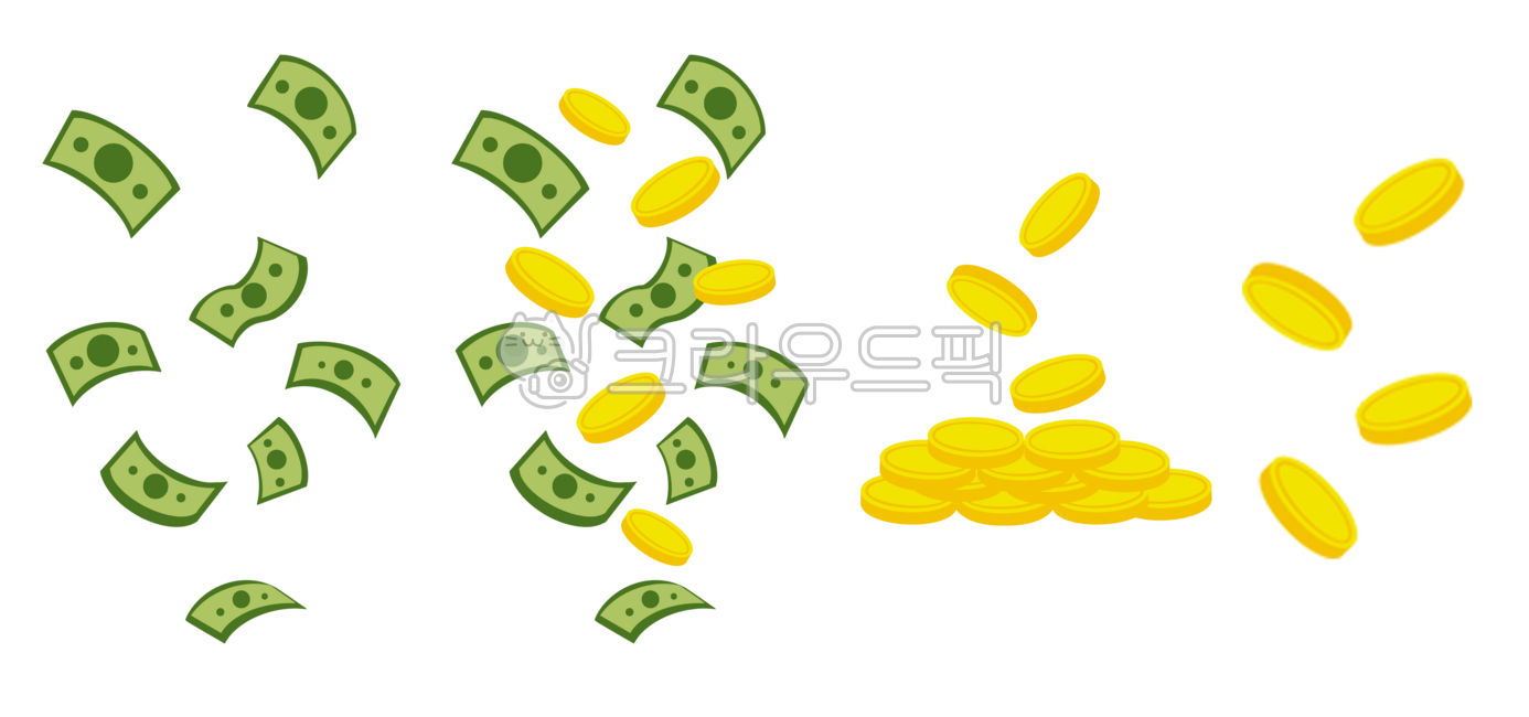 돈, 동전, 투자, 경제, 코인, 사진,이미지,일러스트,캘리그라피 - jieunart673작가