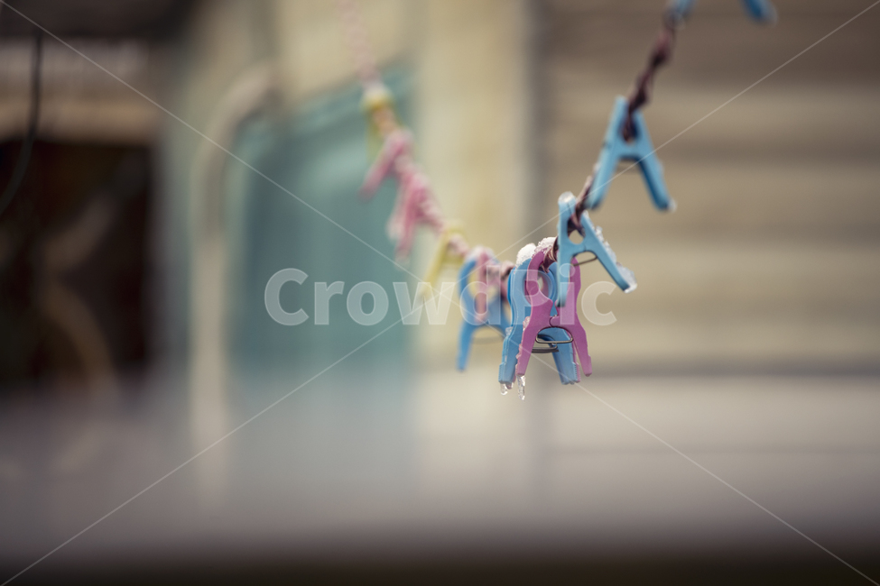 빨래집게,빨래줄,풍경,눈,snow,겨울,계절,winter,season