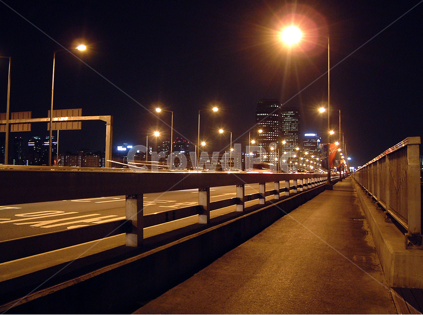 마포대교,야경,한강다리,교량,1970년,마포,여의도,가로등,야경,밤,풍경,nightscape,night,landscape,도시,city,한국도시풍경,한국도시경관,korea cityscape,road,도로,bridge,다리,building,건물