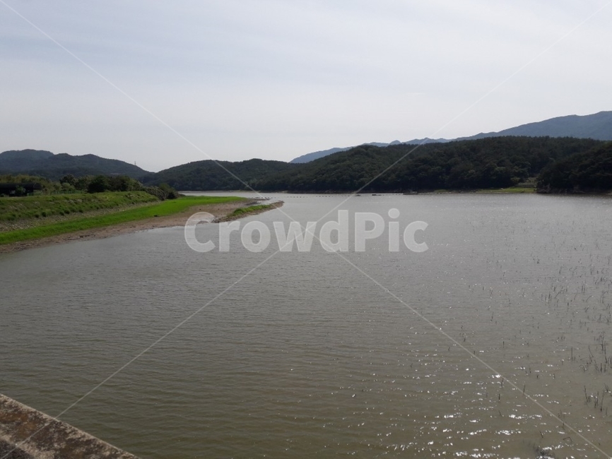 저수지,회동저수지,강,부산,금정구,reservoir