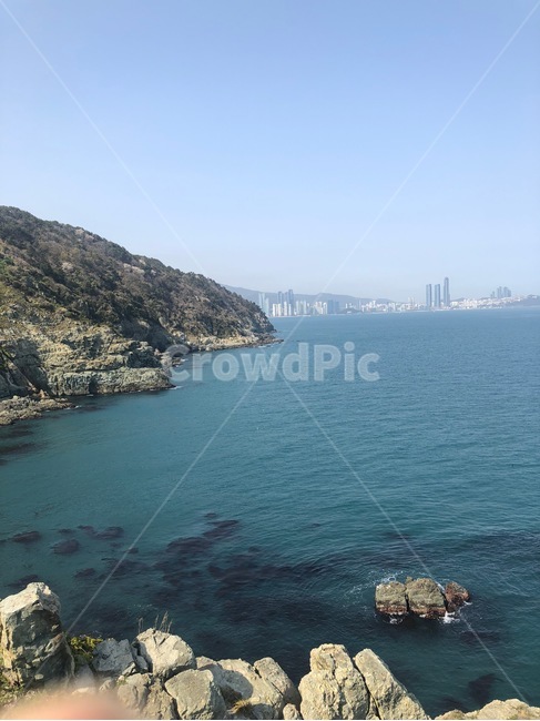 오륙도,바다,돌섬,섬,풍경,바닷물,자연,풍경,nature,landscape,promontory,곶,cliff,낭떠러지,outdoors,옥외