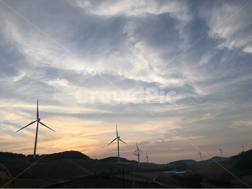 풍력,자연,풍경,구름,하늘,강원도,자연,풍경,nature,landscape,산업,industry,industrial,에너지산업,energy industry,engine,엔진,motor,모터,machine,기계