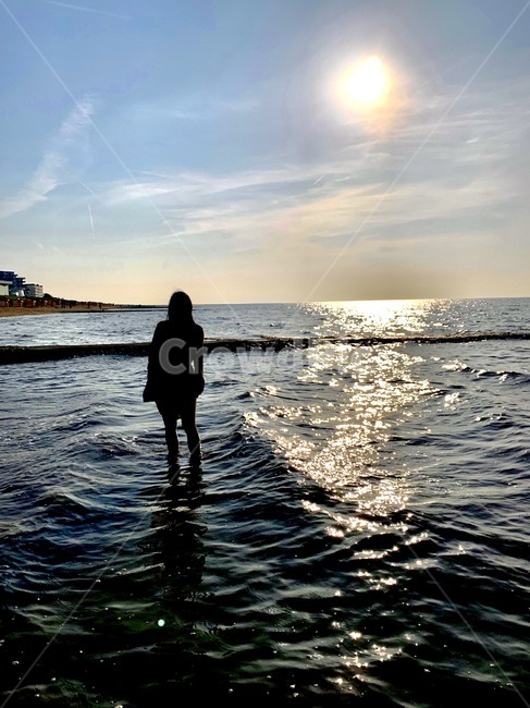 바다,실루엣,여자실루엣,사람실루엣,바다풍경,water,물,사람,인간