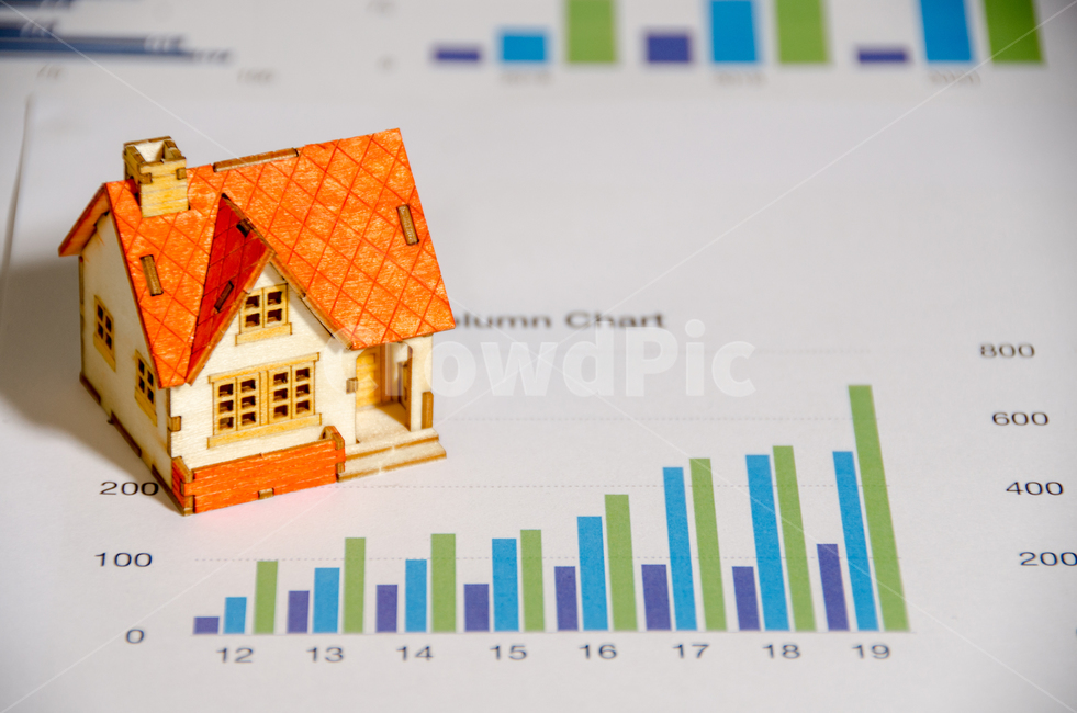 loan,invest,concept,house,revenue,mortgage,paper,Trading,model house,profit,value,business,real estate,House,economy,increase,graph,diagram,market,success,background,growth,chart,finance
