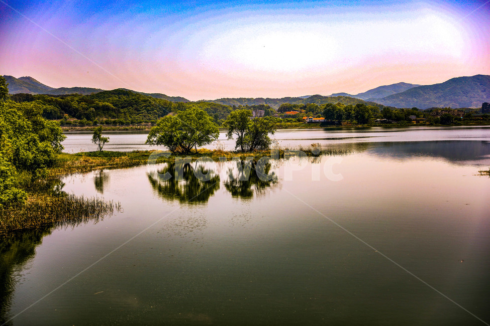 호수,나무,물,하늘,고요한,자연,풍경,nature,landscape,water,outdoors,옥외,lake