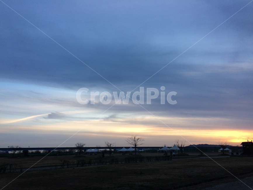 하늘,공원,여름,노을,sunset,구름,cloud,자연,풍경,nature,landscape,outdoors,옥외,sky
