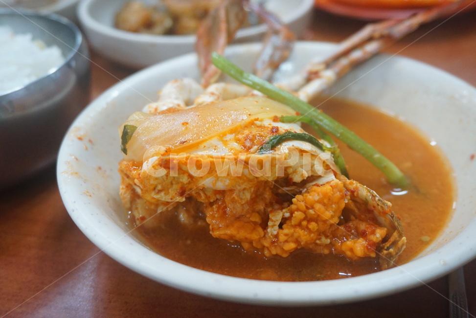 꽃게탕,한식,탕,미나리,꽃게,국물요리