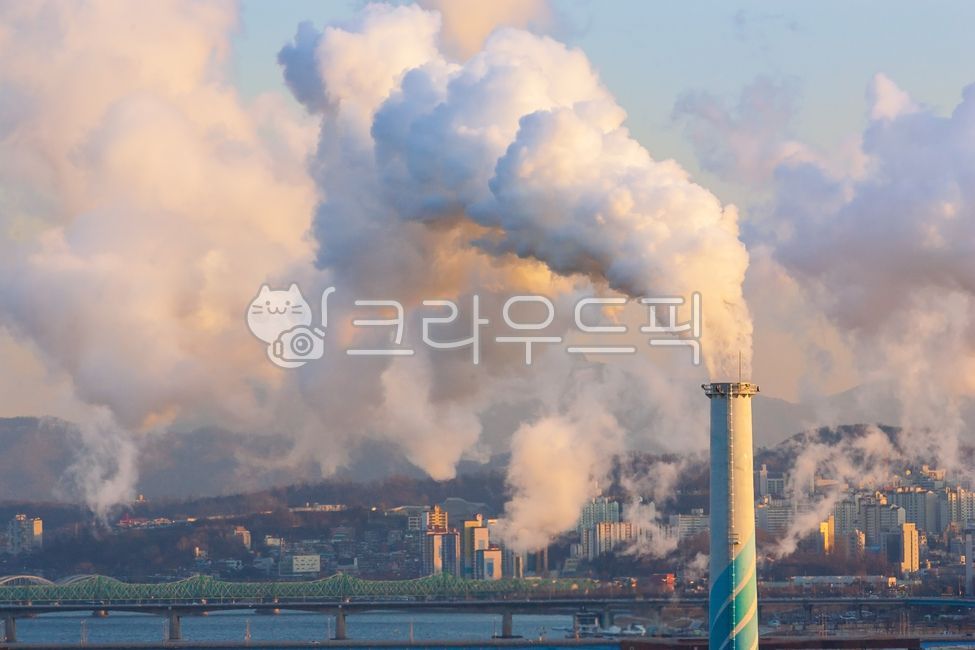 매연,공해,환경오염,대기오염,미세먼지,이산화탄소,탄소배출,발전소,굴뚝,연기,수증기,지구온난화,연무,공장,발전,화학,산업,pollution,오염,tower,탑