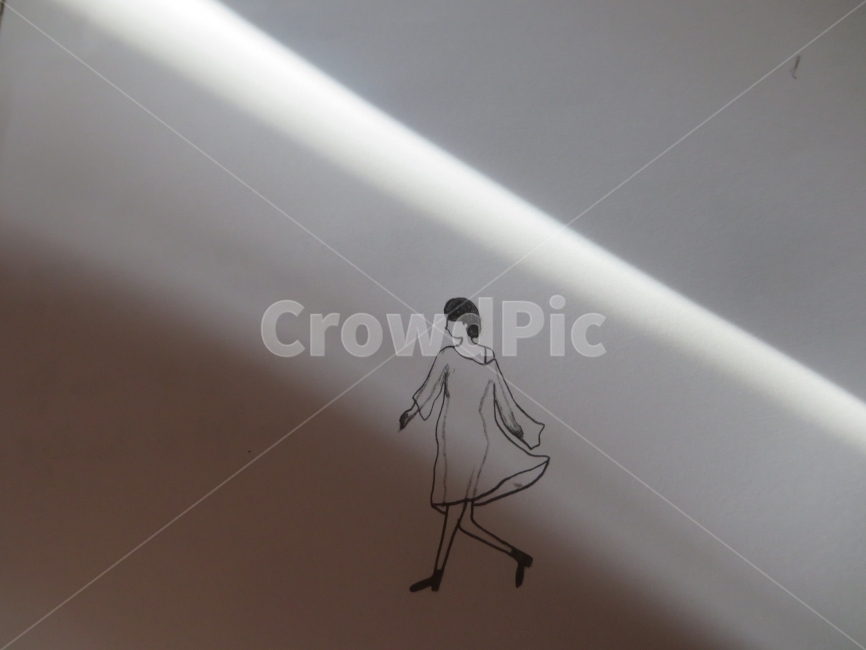 그림,소녀,그림자,일상,화가,예술,art,그래픽,일러스트레이션,graphic,illustration