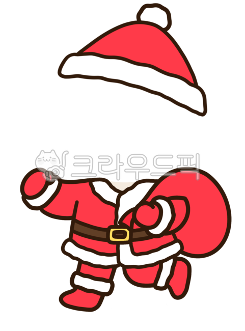 산타의상,산타모자,겨울,크리스마스,크리스마스합성도안,크리스마스합성,유치원,어린이집,산타