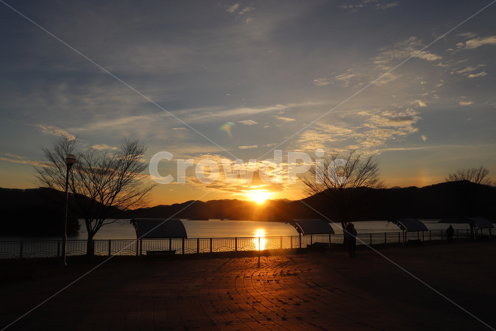 노을,호수,저수지,sunset,lake,풍경,river