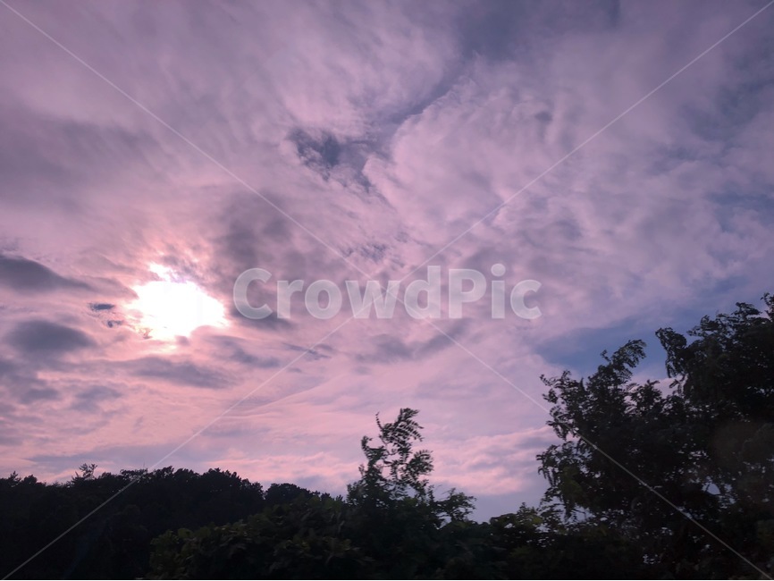 노을,구름,하늘,분홍빛하늘,감성,풍경,자연,분위기,자연,풍경,nature,landscape,outdoors,옥외,weather,날씨,sky,cloud,cumulus,적운