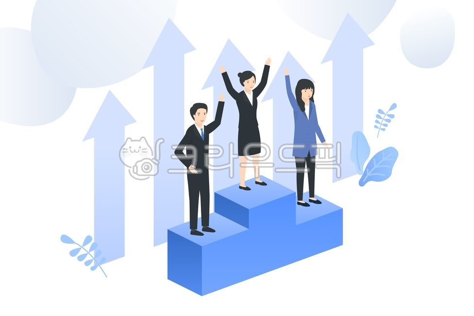 파란색,일러스트,벡터,일러스트레이션,그림,드로잉,비즈니스,인물,사람,회사,회사원,업무,일,비즈니스맨,비즈니스우먼,남자,여자,사무,사무실,상업,경영,직업,금융,전문직,상황,라이프,라이프스타일,식물,나뭇가지,배경,백그라운드,대학생,젊음,젊은,화살표,성장,수상,시상식,시상,만세,기쁨,행복,비전,기업,prize,business,illustration,vector,people,human,person,lifestyle,blue,man,woman,female,male,work,worker,whitecollar,awards,growth,win,winner