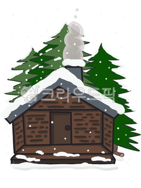 housing,winter,cabin,photoshop,house,building,painting,snow,illustration,Christmas illustration contest