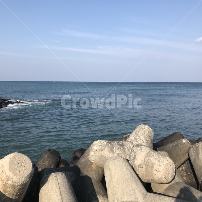 바다,풍경,하늘,곶,물,자연