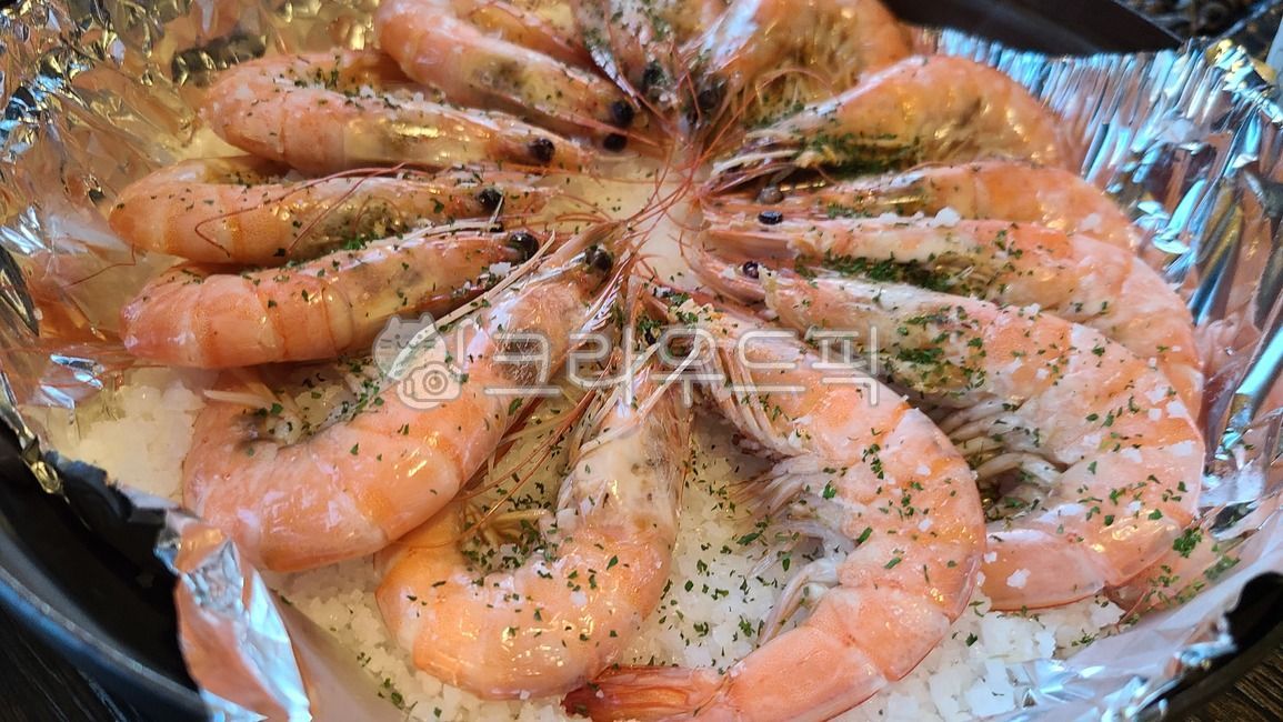 새우소금구이,새우구이,새우,해산물,안주,음식