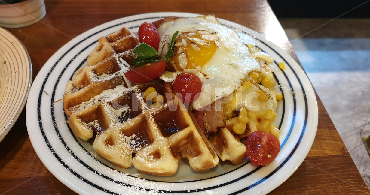 음식,식사,브런치,아침,와플,디저트,빵,food,meal,brunch,breakfast,lunch,waffle,dessert,sweets,bread