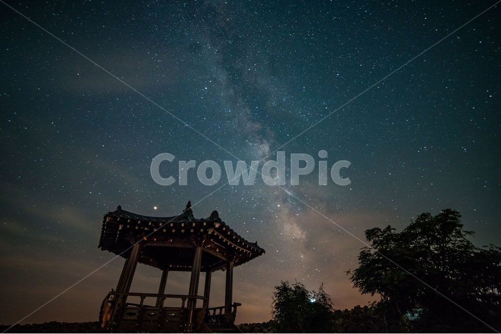 은하수,별,밤하늘,야경,안반데기,장노출,정자,감성,자연,풍경,nature,landscape,야경,밤,nightscape,night,한국전통,한국문화,korean traditional,korean culture,건축물,건물외관,exterior,building,structure,architecture,construction,outdoors,옥외
