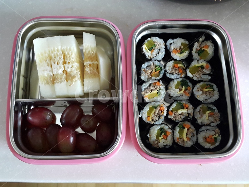 소풍,도시락,김밥,참외,포도,엄마표,음식,식재료,요리,food,cook,meal,dishes,food reserves