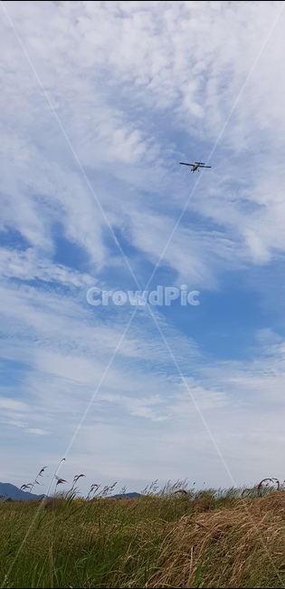 cloud,fly,Yeongam Gyeonggi Airfield,airplane,spring sky