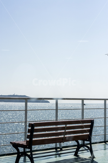 벤치,바다,해안선,하늘,풍경,자연,경치,의자,유람선,자연,풍경,nature,landscape,bench