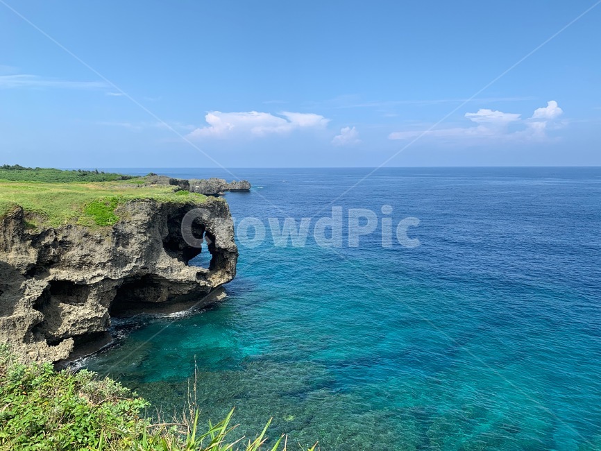 만좌모,만자모,오키나와,일본,shoreline,해안선,water,물,ocean,대양,nature,자연,outdoors,옥외,sea,바다,land,땅,coast,연안,japan,okinawa,cape,곶,cliff,절벽,풍경,landscape,자연,풍경,nature,landscape