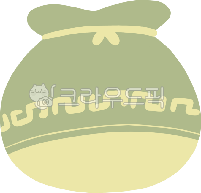 새해,명절,복주머니,주머니,스티커,장식