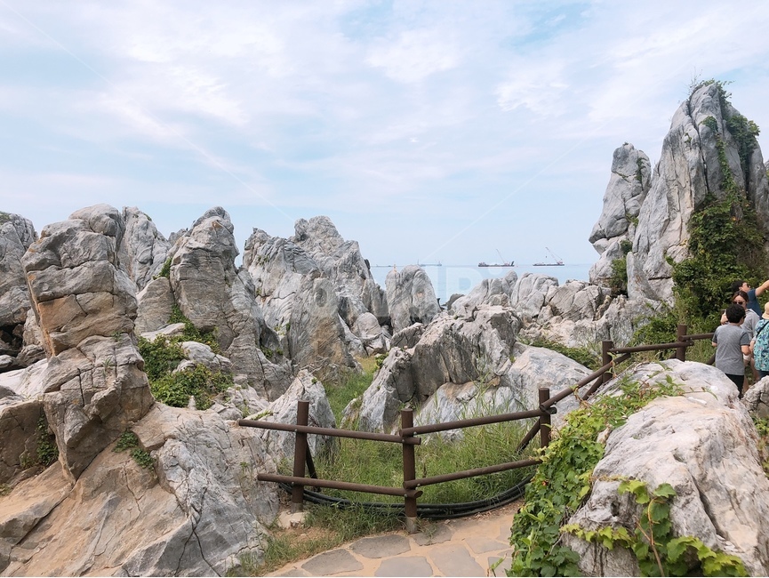 암벽,바위,해수욕장,강원도,돌,바다,자연,동해,추암해수욕장,자연,풍경,nature,landscape