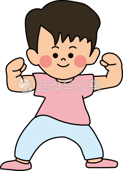 Cheer up,Fighting,Strength,Muscle,Children,Elementary School Students