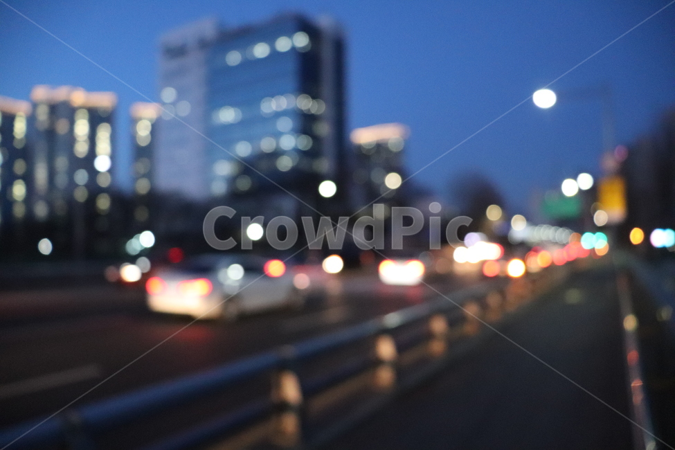보케,퇴근길,저녁,파란하늘,도로,야경,밤,풍경,nightscape,night,landscape
