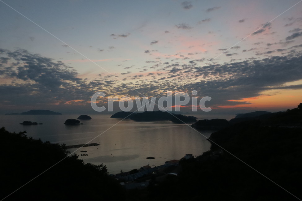 노을,구름,바다,통영,하늘,해질녘,sky,cloud,sea,붉은,예쁜,일몰,sunset