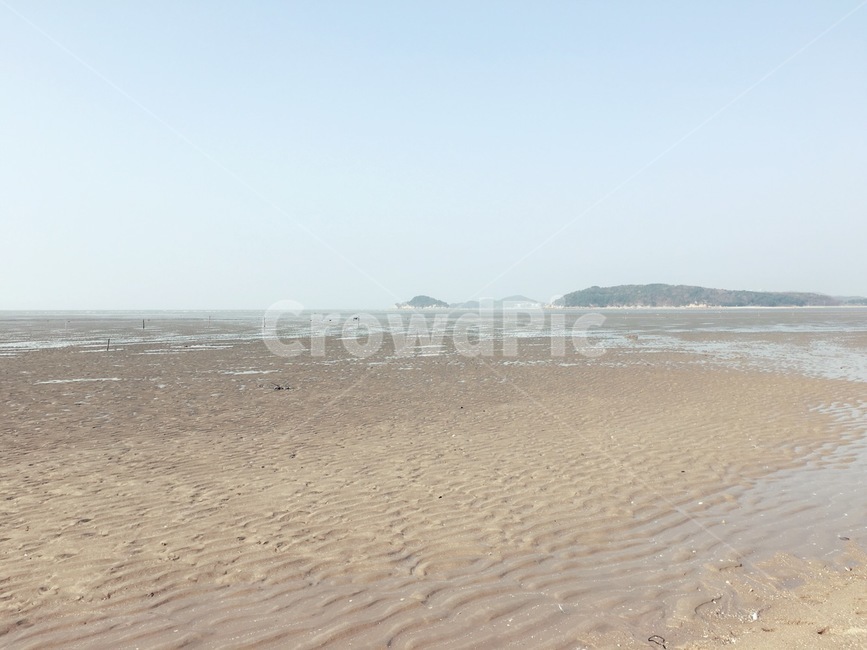 썰물,인천용유도,겨울바다,겨울갯벌,진흙,ebb,incheon,winter,sea,mudflat,풍경