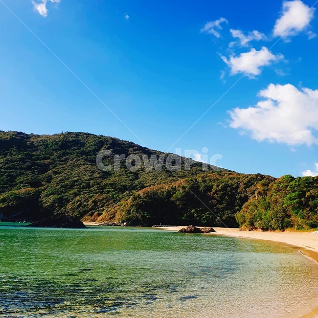 바다,sea,해변,대마도,일본,산,하늘,sky,산과바다,물,water,풍경,배경,자연,맑은물