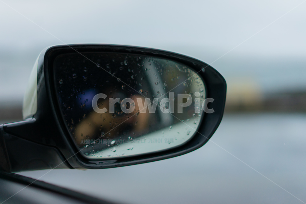 자동차,백미러,감성사진,감성샷,아웃포커싱,rearviewmirror,backmirror,비,날씨,흐린날