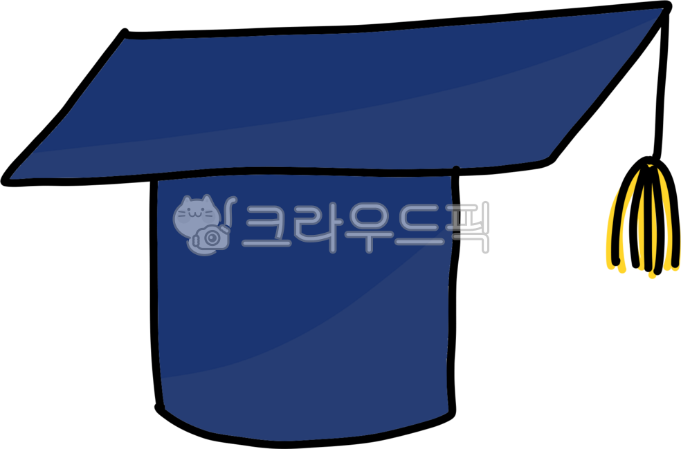 학사모, 졸업, 졸업식, 졸업학사모, 학사모일러스트, 사진,이미지,일러스트,캘리그라피 - Nsjr27작가
