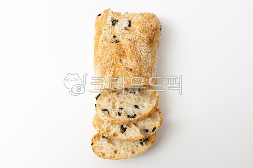 올리브치아바타,치아바타,빵,발효빵,올리브,올리브슬라이스,발효,식사빵,이탈리아음식,이탈리아문화,음식,식사,식품,식료품,재료,식재료,음식재료,클로즈업,쫀득한,고소한