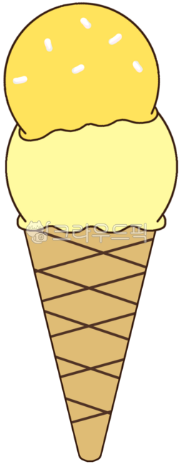 ice cream,ice cream cone,ice cream cone,gelato,ice cream,ice cream illustration,gelato,lemon ice cream,yellow ice cream,two-tier ice cream