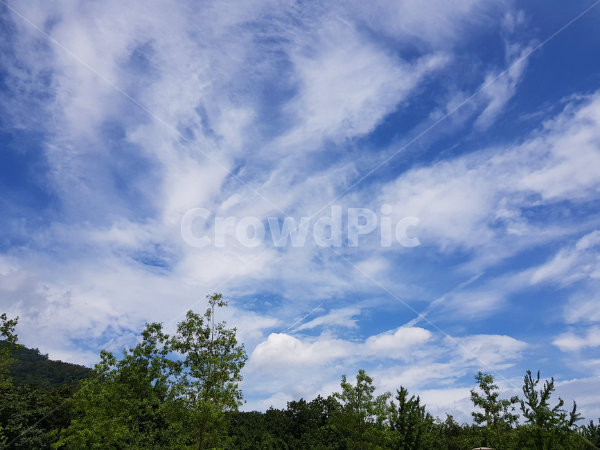 하늘,파랑색,구름,sky,cloud,분위기,푸른