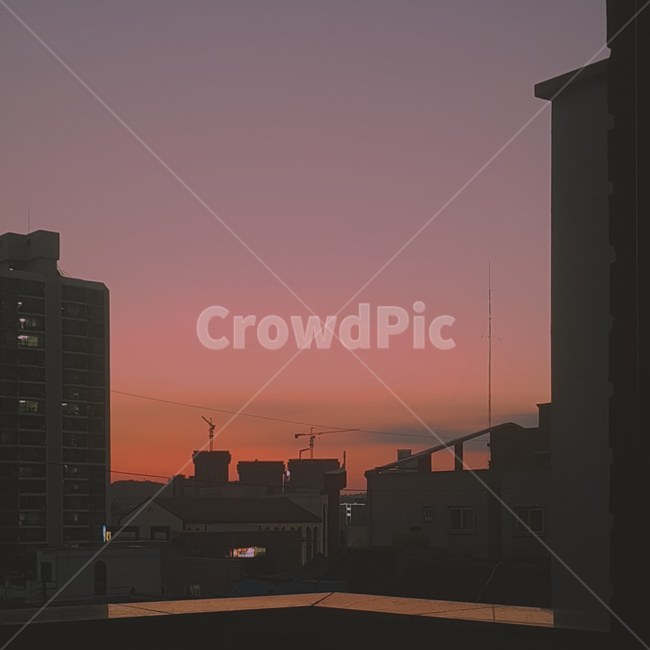 노을,분홍하늘,풍경,도시,하늘