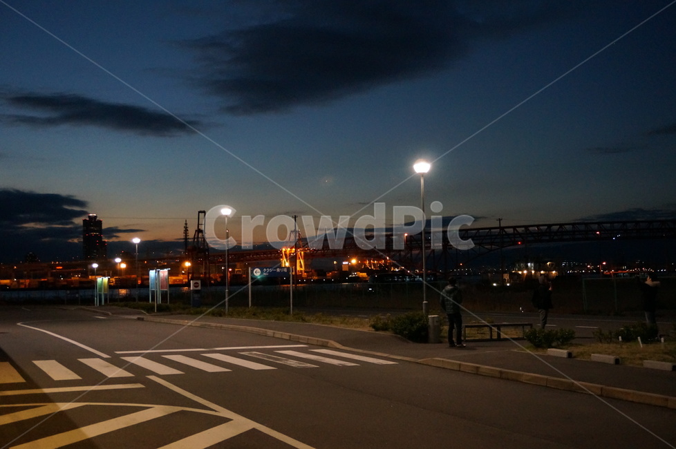 도로,road,asphalt,아스팔트,야경,오사카,오사카야경,오사카이케아,야경,밤,풍경,nightscape,night,landscape
