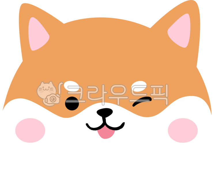 시바견,강아지,시바,반려견,개,귀여운강아지,강아지일러스트,강아지얼굴,강아지정면,윙크하는강아지,강아지표정,애견,dog