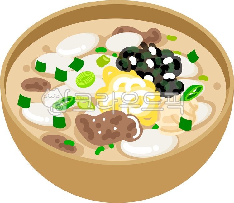 떡국, 설날, 명절, 한국전통, 새해, 사진,이미지,일러스트,캘리그라피 - yohanlee0704작가